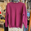HAMPSHIRE COLLEGE Maroon Pullover S - PopRock Vintage. The cool quotes t-shirt store.