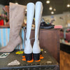 MCLC "Balancing Act Hi" Black/White Boots 10 - PopRock Vintage. The cool quotes t-shirt store.