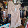 CLEARANCE! ALC NWT Pink/Gold One Shoulder Dress S - PopRock Vintage. The cool quotes t-shirt store.