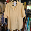 CLEARANCE! PURITAIN Yellow Polo Tee Men's L - PopRock Vintage. The cool quotes t-shirt store.