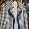WDNY Hounds tooth Long Coat 14 - PopRock Vintage. The cool quotes t-shirt store.