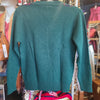 VTG FALL RIVER KNITTING MILLS Green Argyle Neckline Sweater S/M - PopRock Vintage. The cool quotes t-shirt store.