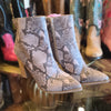CARLOS BY CARLOS SANTANA Pointed Toe Snake Print Booties 8 - PopRock Vintage. The cool quotes t-shirt store.