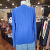 GOTTHELF Blue Cable knit Sweater L - PopRock Vintage. The cool quotes t-shirt store.