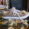 CONVERSE Grey Low Top Sneakers 10 - PopRock Vintage. The cool quotes t-shirt store.