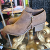 ROCK CANDY Brown "Lottie" Booties 9 - PopRock Vintage. The cool quotes t-shirt store.