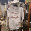 CHRISTMAS White Hoodie XS - PopRock Vintage. The cool quotes t-shirt store.