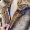 ALPINE STUDIO Faux Fur Jacket - PopRock Vintage. The cool quotes t-shirt store.