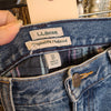 LL BEAN Light Wash Lined Jeans 12 - PopRock Vintage. The cool quotes t-shirt store.