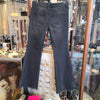 WE THE FREE Black Fringe Flare Jeans 26 - PopRock Vintage. The cool quotes t-shirt store.