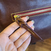 DOONEY & BOURKE Brown Leather Crossbody - PopRock Vintage. The cool quotes t-shirt store.