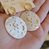 STAR & MOON Drop Earrings - PopRock Vintage. The cool quotes t-shirt store.