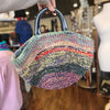 COLORFUL KNIT Handbag - PopRock Vintage. The cool quotes t-shirt store.