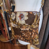 HAND MADE Brown Floral Crossbody - PopRock Vintage. The cool quotes t-shirt store.