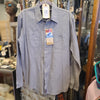 WRANGLER NWT Grey Button Down Men's M - PopRock Vintage. The cool quotes t-shirt store.