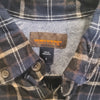 NORTHWEST TERRITORY Blue/Tan Flannel S - PopRock Vintage. The cool quotes t-shirt store.