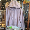 DKNY Purple Cropped Hoodie S - PopRock Vintage. The cool quotes t-shirt store.