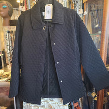  CALVIN KLEIN Black Quilted Jacket M - PopRock Vintage. The cool quotes t-shirt store.
