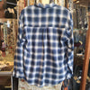 HOLLISTER Blue/White Flannel Men's S - PopRock Vintage. The cool quotes t-shirt store.
