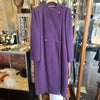 VINTAGE HURWITCH BROS Purple Wool Peacoat M/L - PopRock Vintage. The cool quotes t-shirt store.