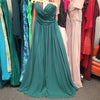BARIJAY Green Strapless Formal 10 - PopRock Vintage. The cool quotes t-shirt store.