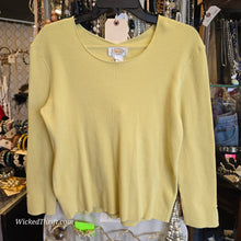 TALBOTS Yellow Ribbed Long Sleeve S - PopRock Vintage. The cool quotes t-shirt store.