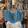 CIDER NWT Blue Knited Bralet 3XL - PopRock Vintage. The cool quotes t-shirt store.