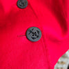 LAUREN RALPH LAUREN Red Linen Blazer 16 - PopRock Vintage. The cool quotes t-shirt store.