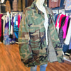 US MILITARY Camo Jacket w. Medical Patch XL - PopRock Vintage. The cool quotes t-shirt store.