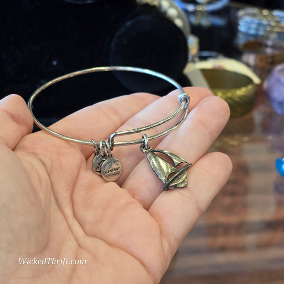 ALEX & ANI Sailboat Bracelet - PopRock Vintage. The cool quotes t-shirt store.
