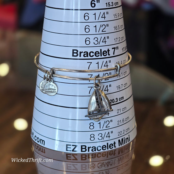 ALEX & ANI Sailboat Bracelet - PopRock Vintage. The cool quotes t-shirt store.