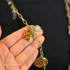 SWEET ROMANCE Multi Pendant Golden Necklace - PopRock Vintage. The cool quotes t-shirt store.