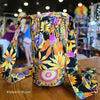 SUNFLOWER PRINT Thin Bucket Crossbody - PopRock Vintage. The cool quotes t-shirt store.