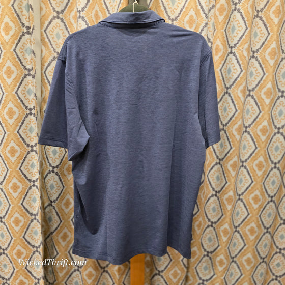 VINEYARD VINES NWT Blue Stripe Polo L - PopRock Vintage. The cool quotes t-shirt store.