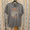 CHERI Grey "The Dreamer Tour" Tee L - PopRock Vintage. The cool quotes t-shirt store.