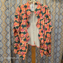  DAZEY LA Face Pattern Ribbed Jacket XXXL - PopRock Vintage. The cool quotes t-shirt store.