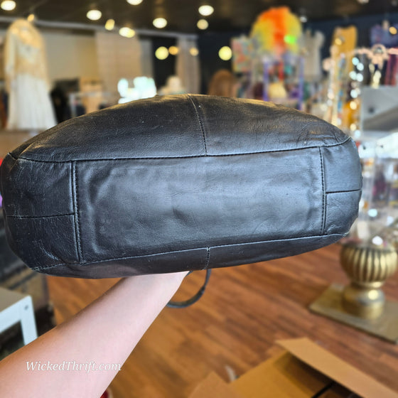 COACH Black Leather Soho Shoulder Bag #F17092 AS IS - PopRock Vintage. The cool quotes t-shirt store.