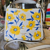 KATE SPADE White/Yellow Floral Bag