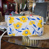 KATE SPADE White/Yellow Floral Bag