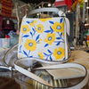 KATE SPADE White/Yellow Floral Bag