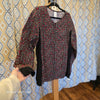 CHEROKEE Black/Red Zip Up Jacket 4X - PopRock Vintage. The cool quotes t-shirt store.