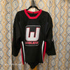 WHALERS Black Sport Jersey S - PopRock Vintage. The cool quotes t-shirt store.