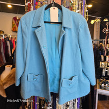  TALBOTS Turquoise Blazer 20 W