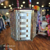 VINTAGE Woven Metal w. Beautiful Handle/Lid AS IS