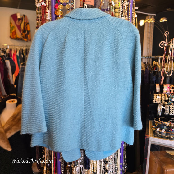 TALBOTS Turquoise Blazer 20 W